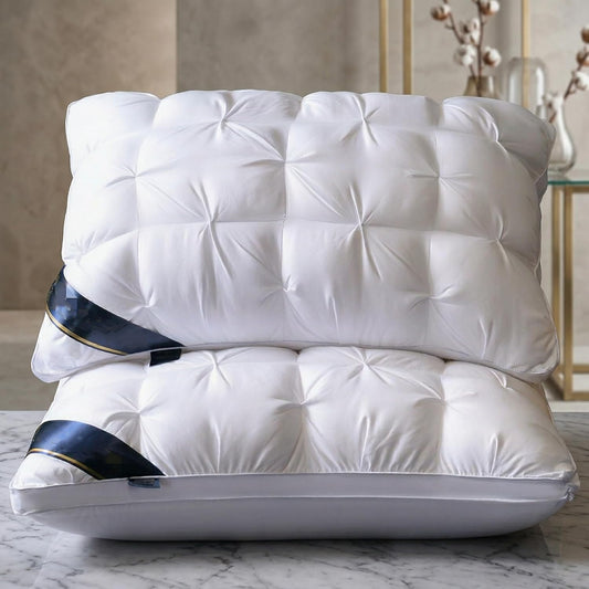 2 Pack Bed Pillows, Hotel Collection Pillows for Sleeping