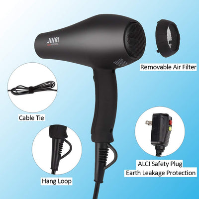 JINRI® Professional Frizz Free Drying Hair Dryer