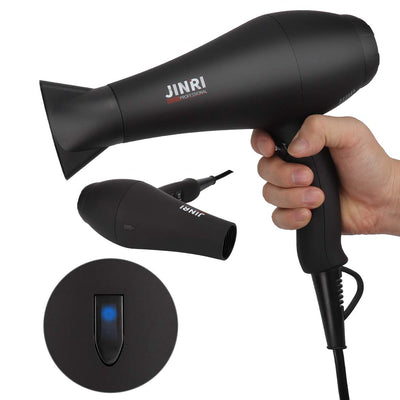 JINRI® Negative Ionic Blow Dryer for Curly Straight Hair